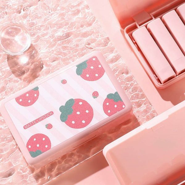 6 Pcs Dragon Ranee Matte Lipstick Set, Pack Of 6