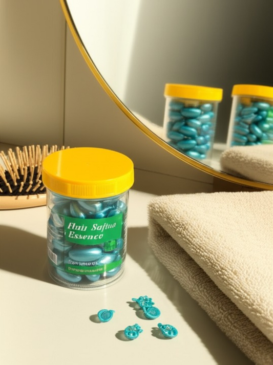 Hair Soften Essence Capsules – 60 Softgel Capsules For Nourishing, Hydrating & Softening All Hair Types