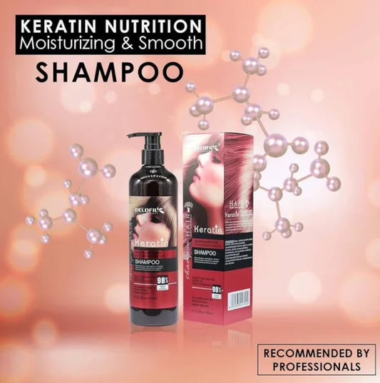 Wellice Hair Salon Keratin Essence And Collagen Shampoo – 800g